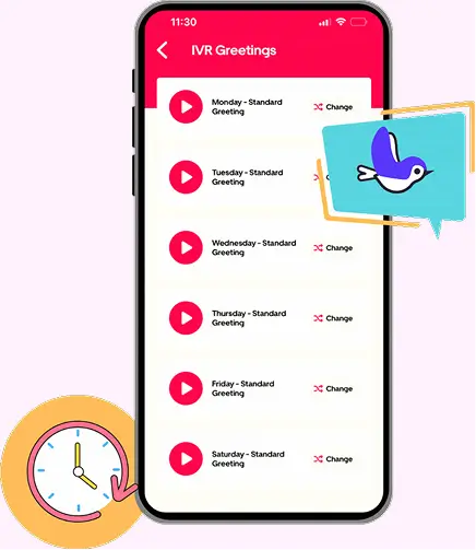 mobile-app-meeting-recordings-screen-with-backgroud-color