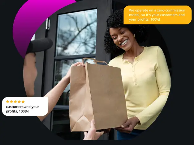 online food delivery to customer